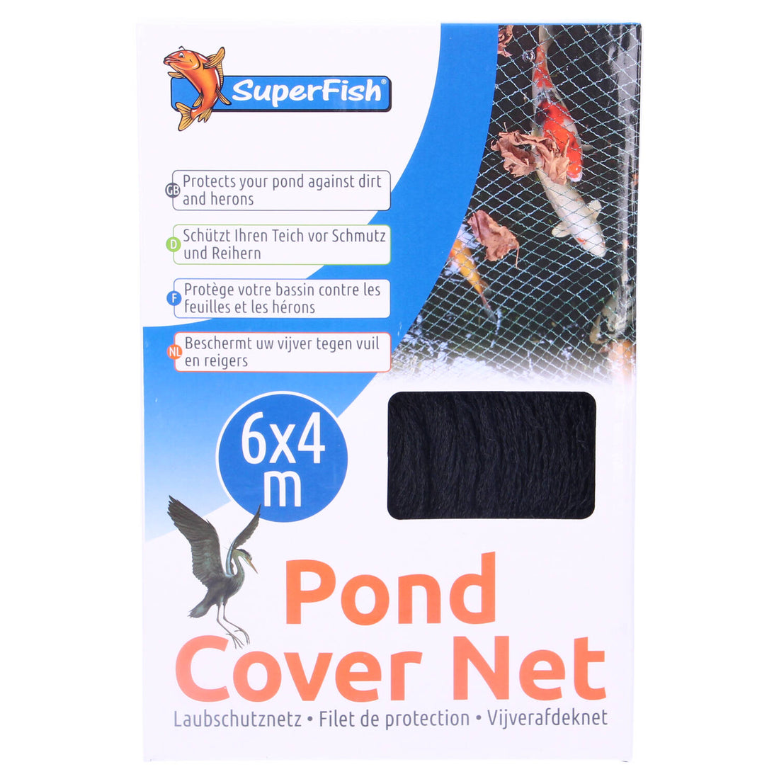 Superfish Pond Cover Nets + 10pins