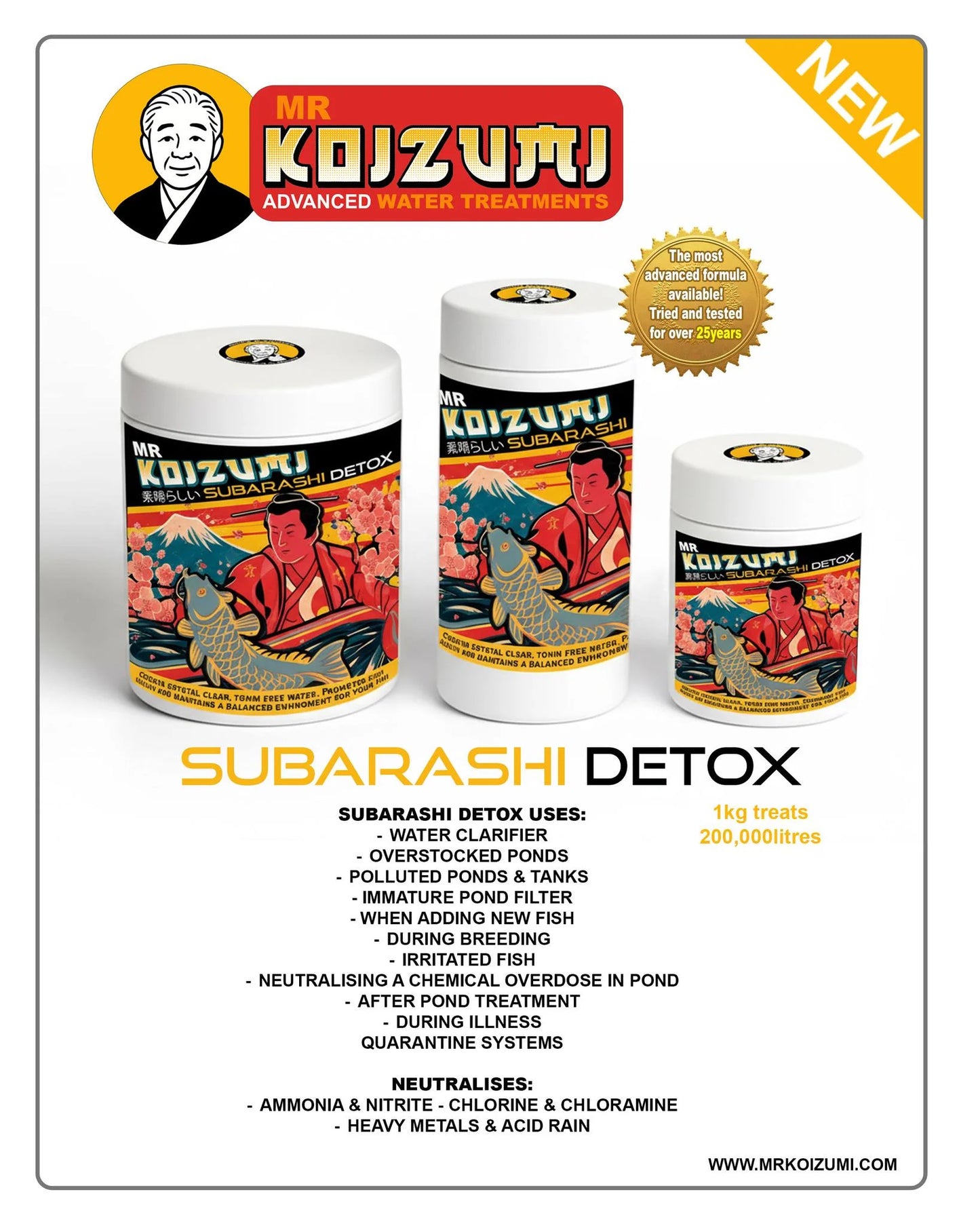 Mr Koizumi Subarashi Detox 1kg
