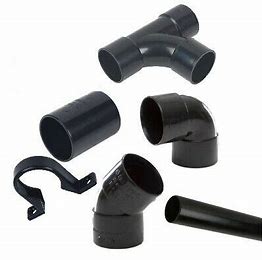 Black Solvent weld pipe/fittings